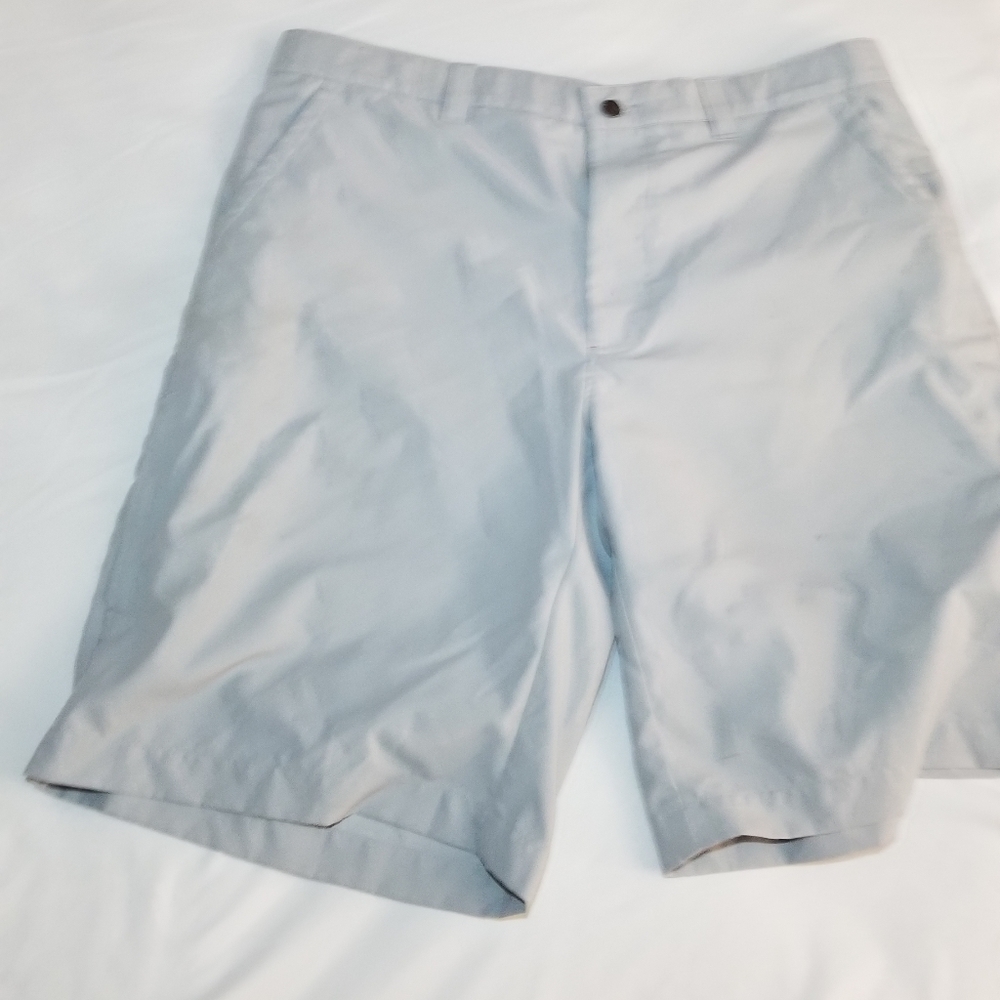 VTG CALLAWAY  seersucker stripe shorts flat fr